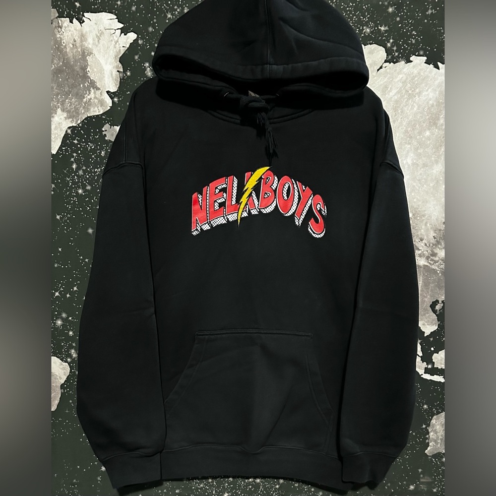 Nelk Boys Lightning Bolt Fleece Pullover Hoodie